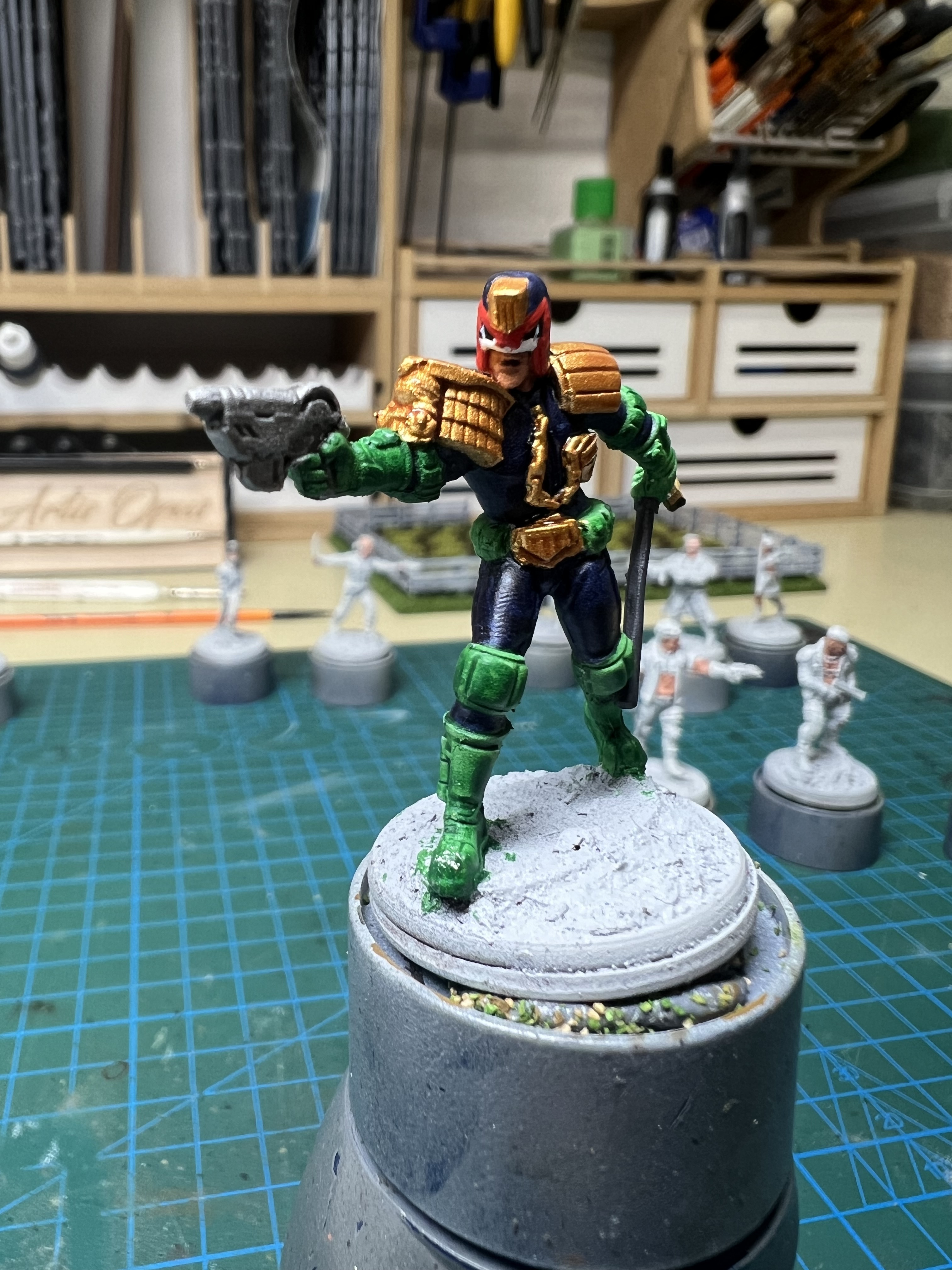 Judge Dredd by Stodge | Paint Pad