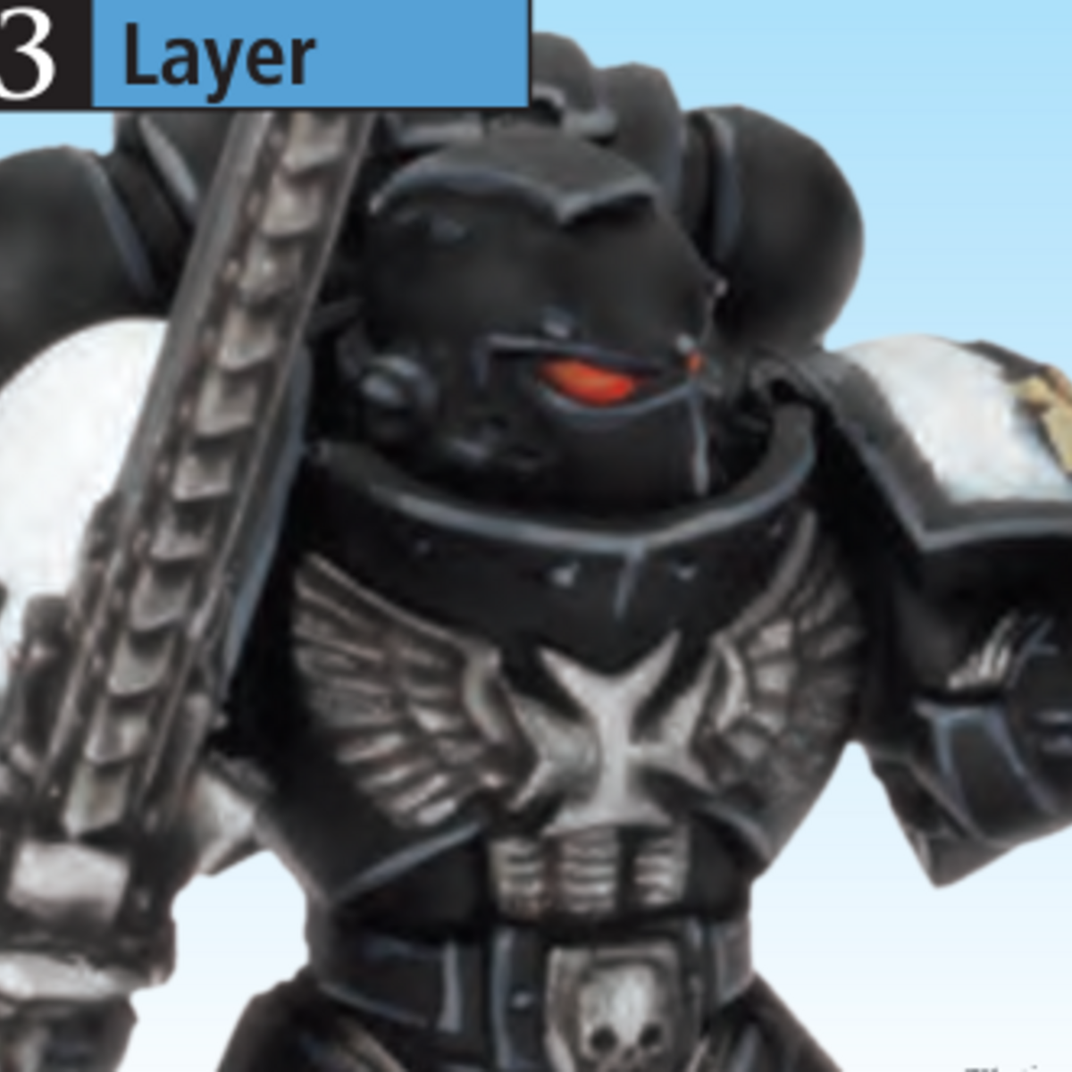 [WD 2012/4] Power Armour - Black Templars