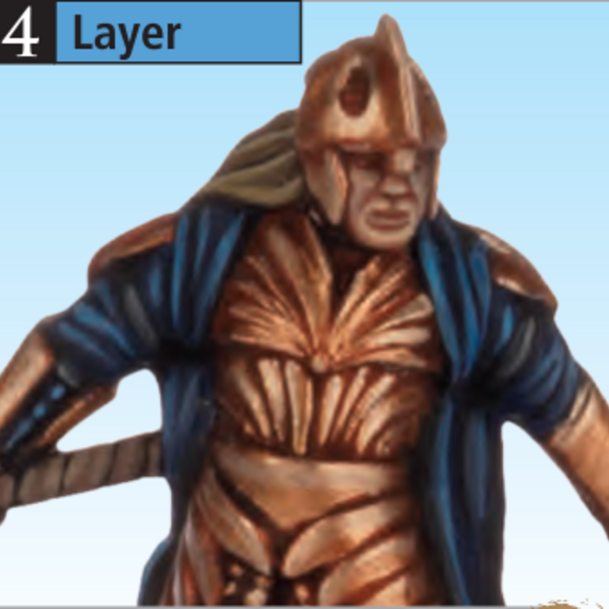 [WD 2012/4] Bronze Armour - Galadhrim Elf