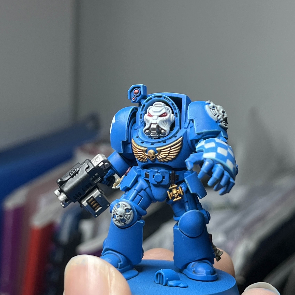  simple 1980s inspired Ultramarine terminator