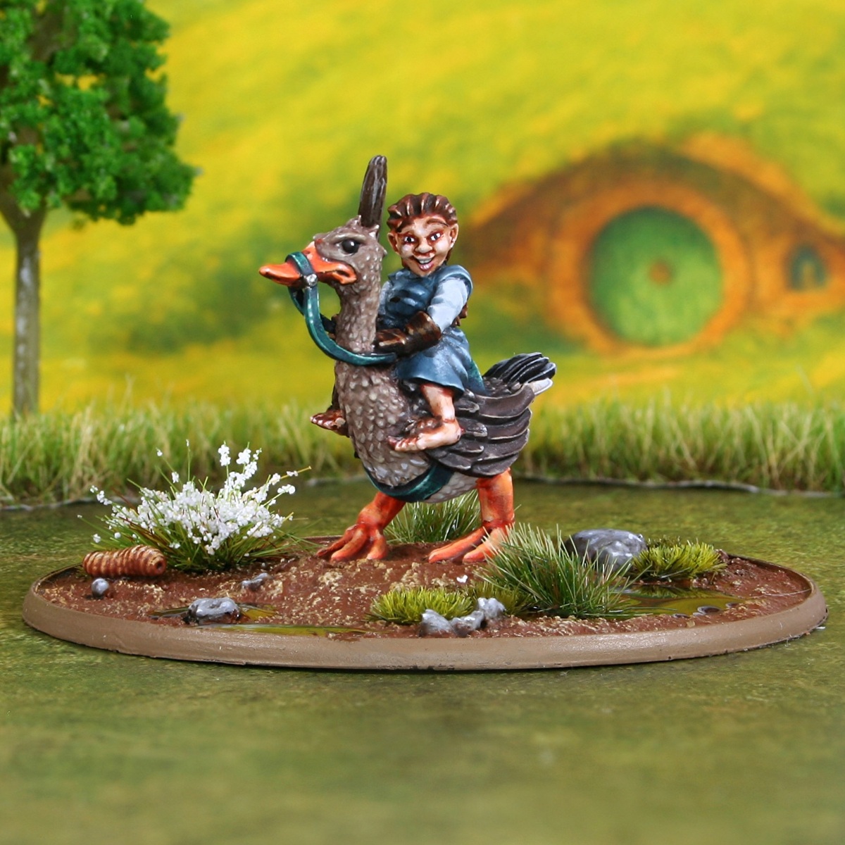 Hairfoot Jouster Riding a Goose (HJH006)