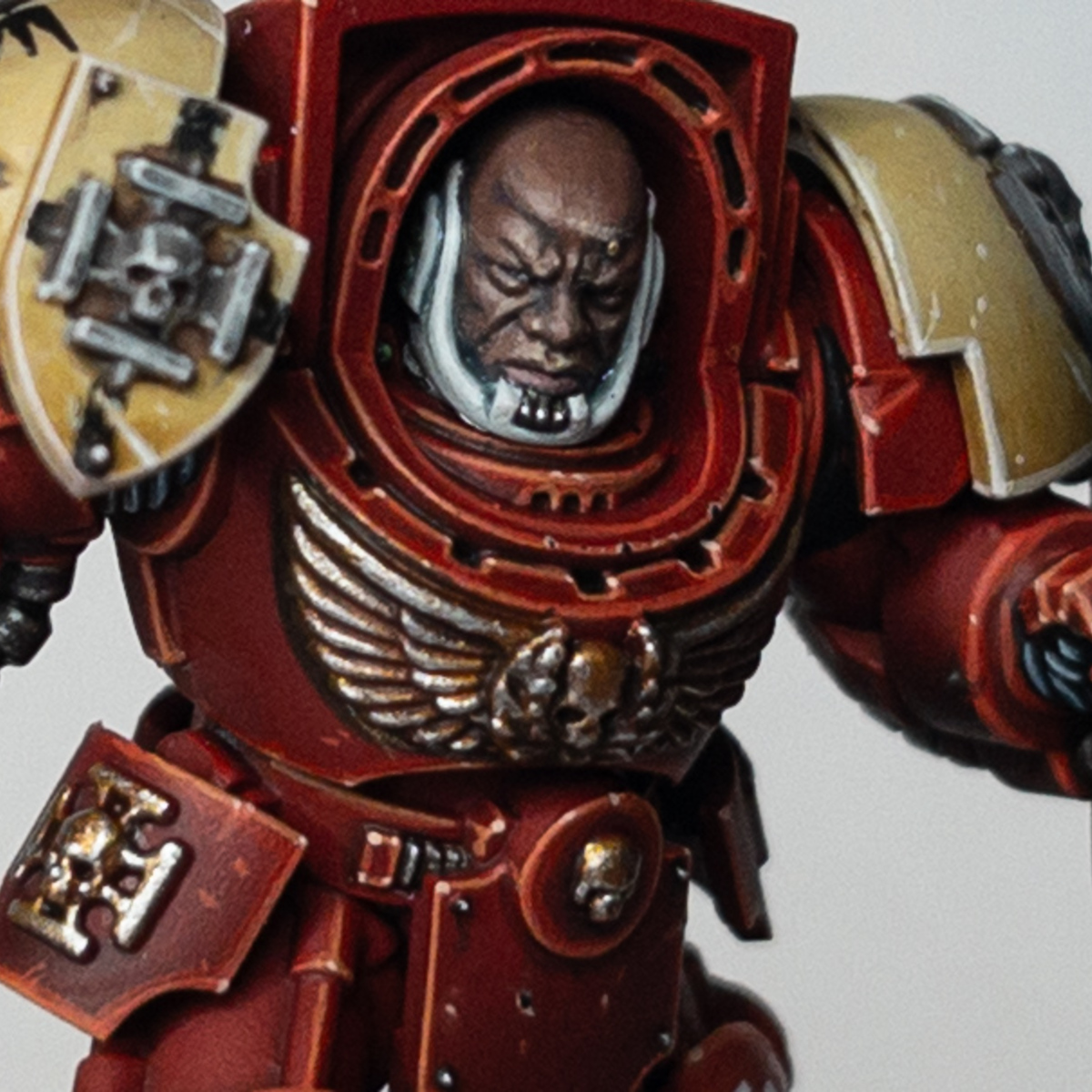 Blood Ravens Red Armor