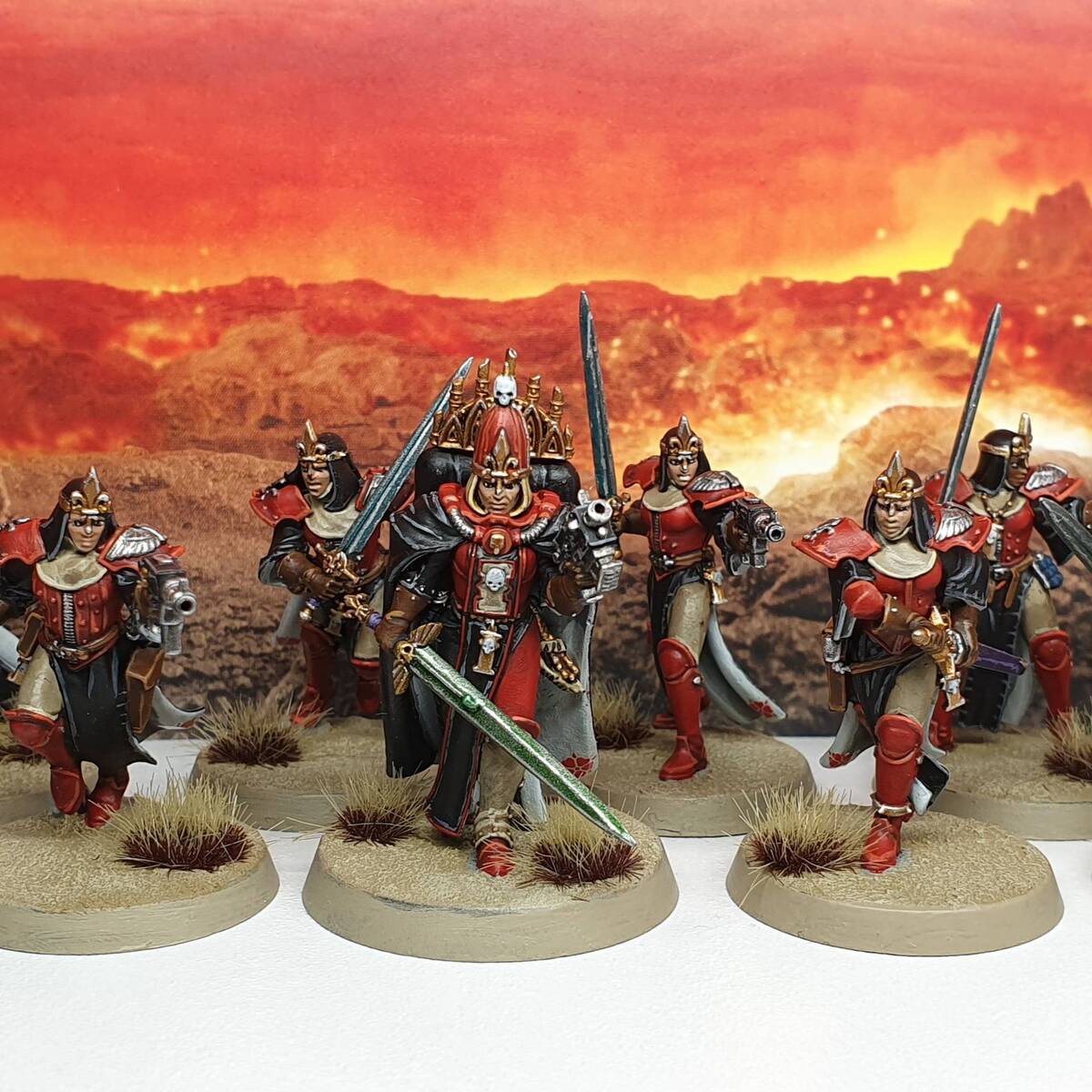 Adepta Sororitas - Novitiates - Order of the Bloody Rose