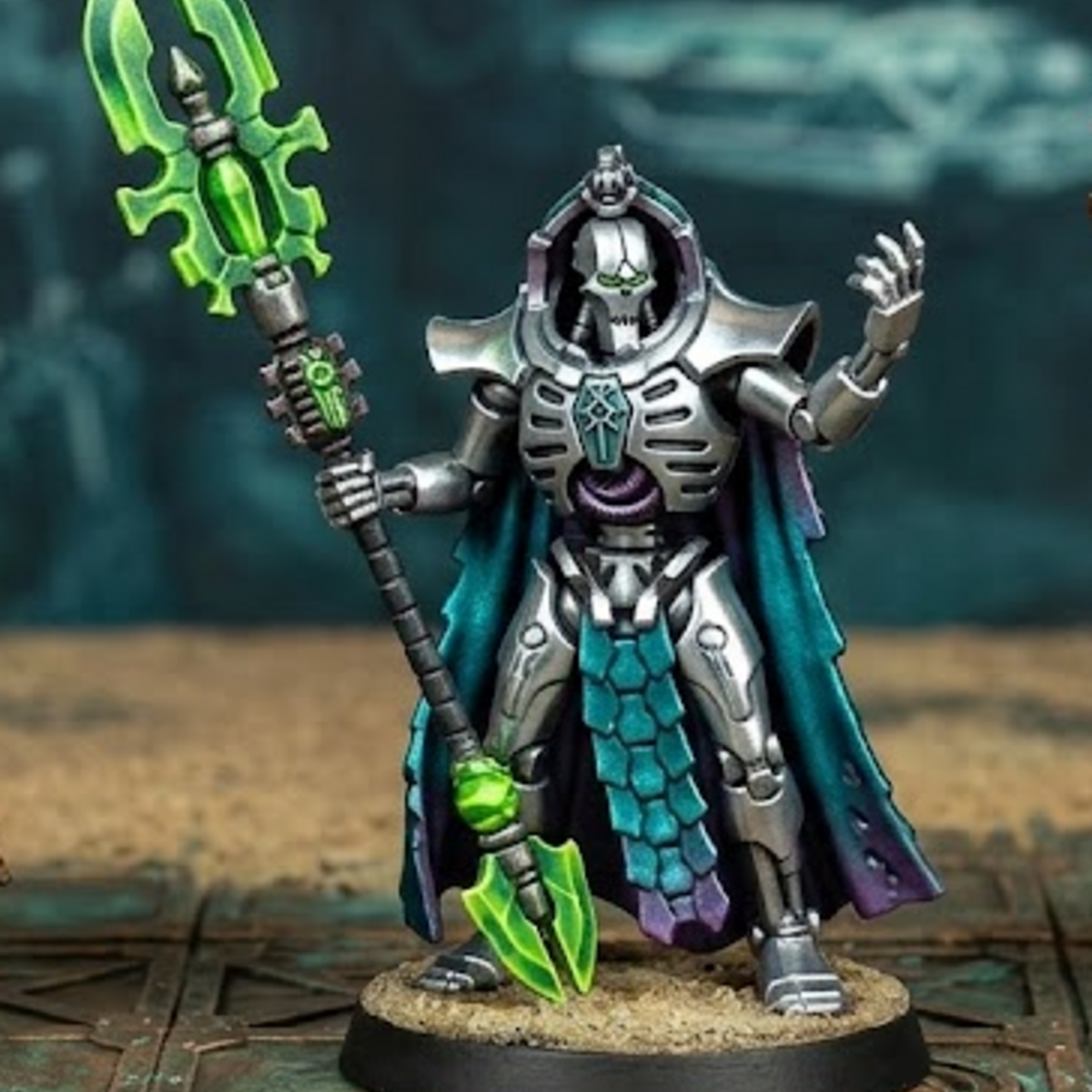 Silver & Nihilakh Turquoise (Trazyn the Infinite)