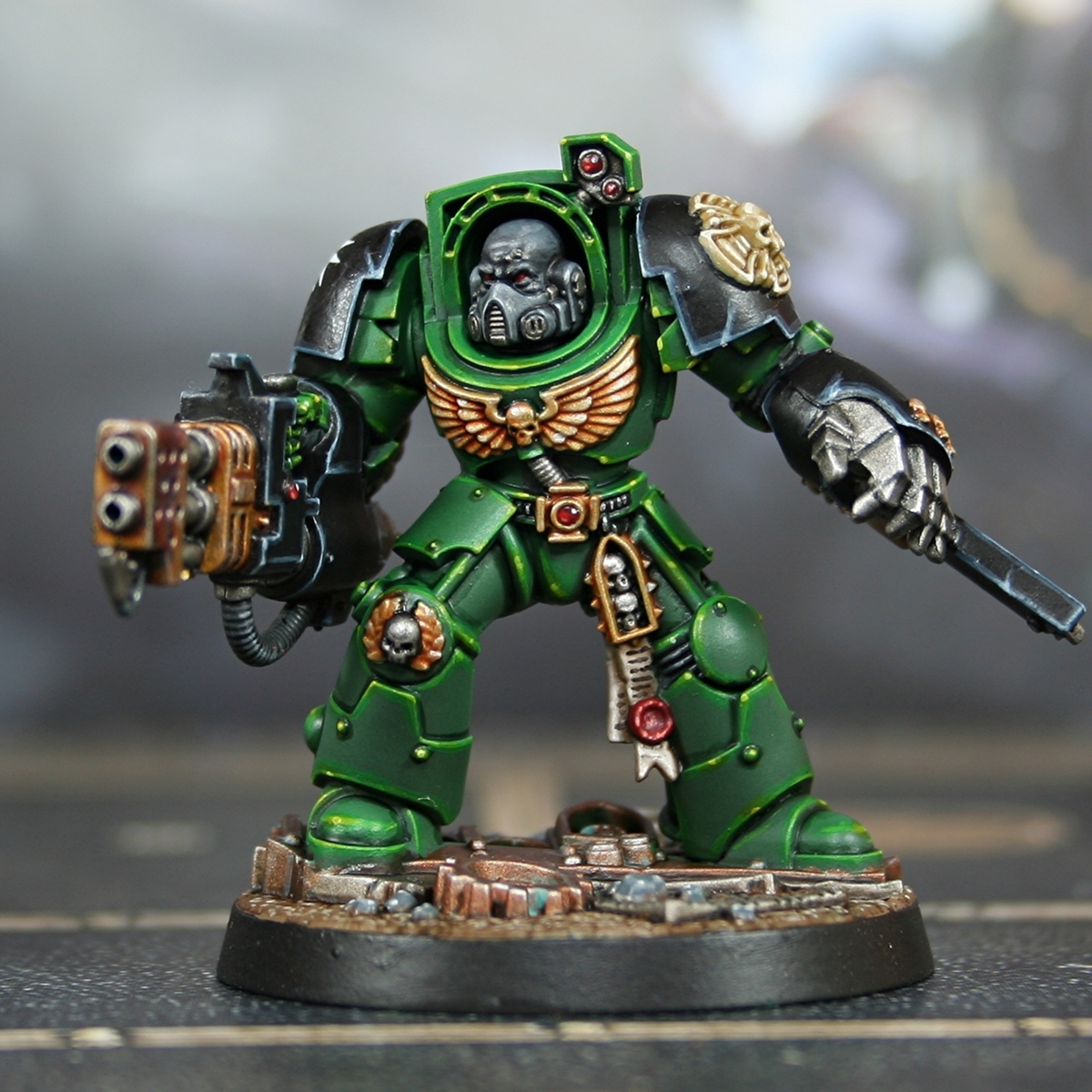 Salamanders Green Armour