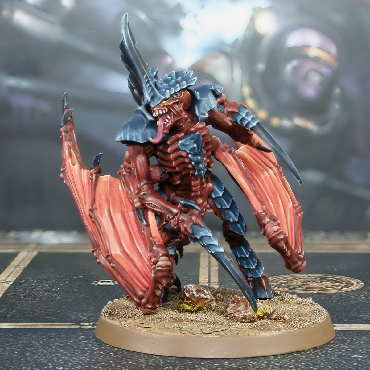 Hive Fleet Behemoth: Winged Tyranid Prime