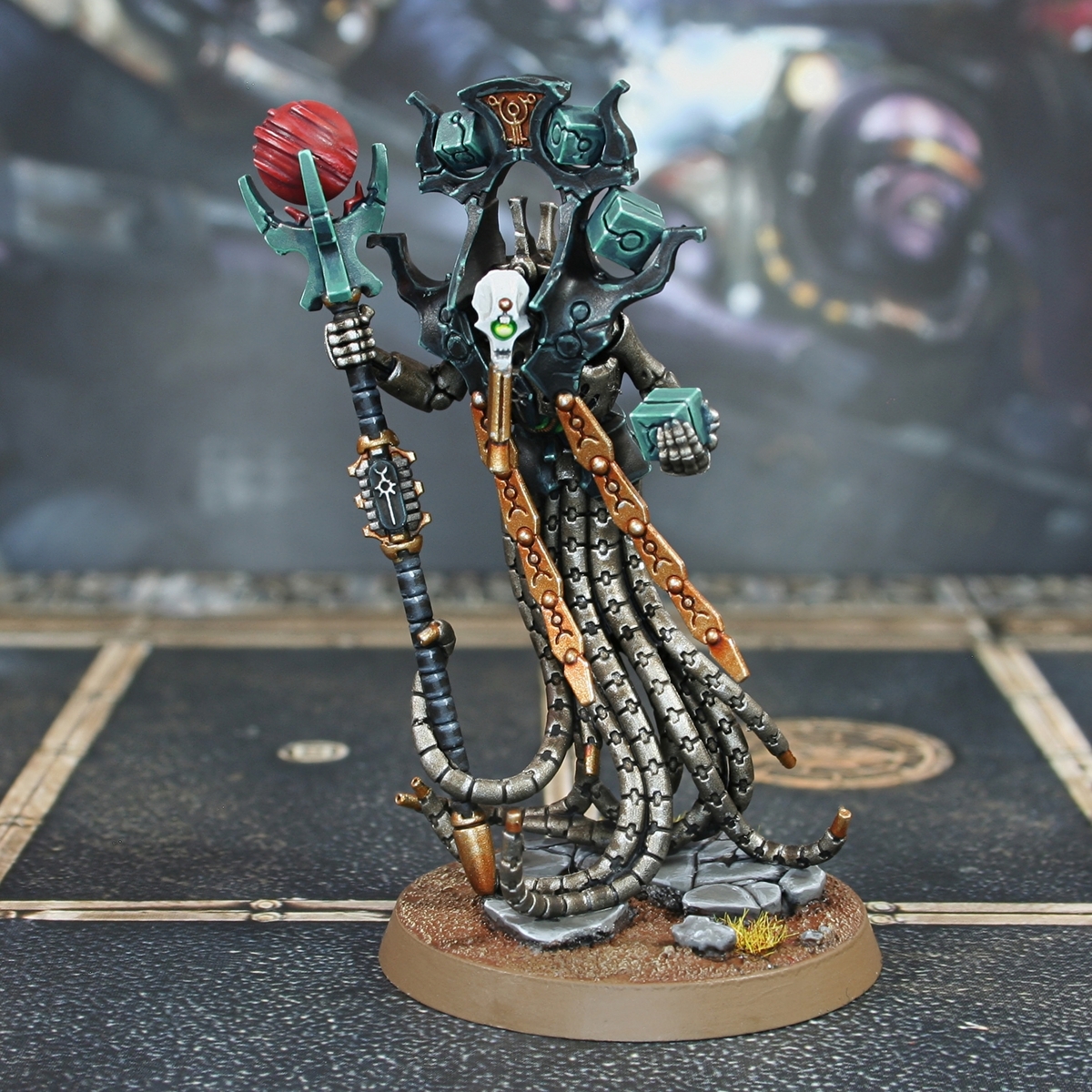Necron Chronomancer (Sautekh Dynasty)