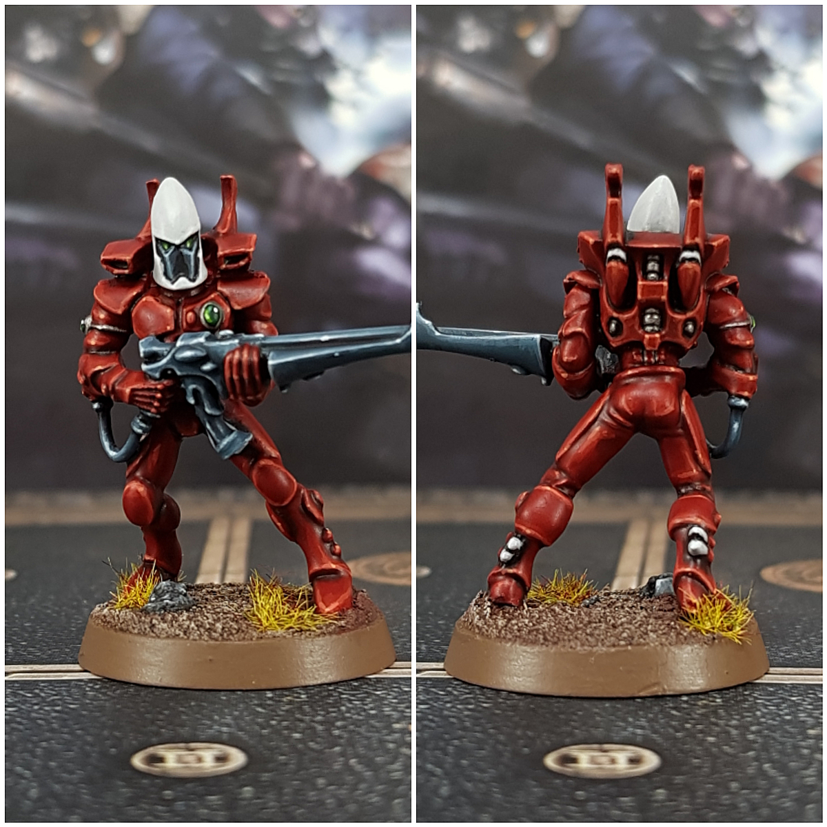 Saim Hann Eldar Red Armour